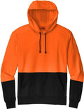 CornerStone Enhanced Visibility Fleece Pullover Hoodie with custom logo embroidery