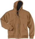 CornerStone Heavyweight Full-Zip Hooded Sweatshirt with Thermal Lining with custom logo embroidery