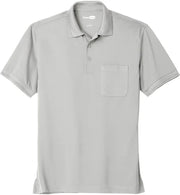 CornerStone Industrial Snag-Proof Pique Pocket Polo with custom logo embroidery