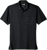 CornerStone Industrial Snag-Proof Pique Pocket Polo with custom logo embroidery