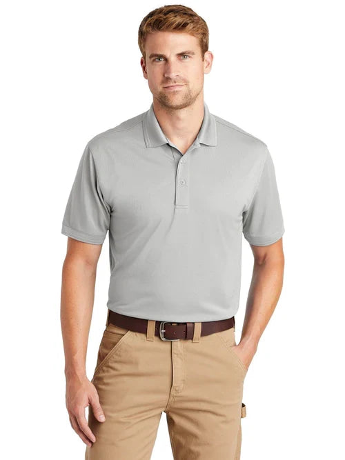 CornerStone Industrial Snag-Proof Pique Polo with custom logo embroidery