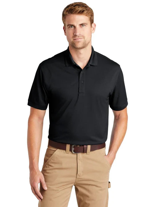 CornerStone Industrial Snag-Proof Pique Polo with custom logo embroidery