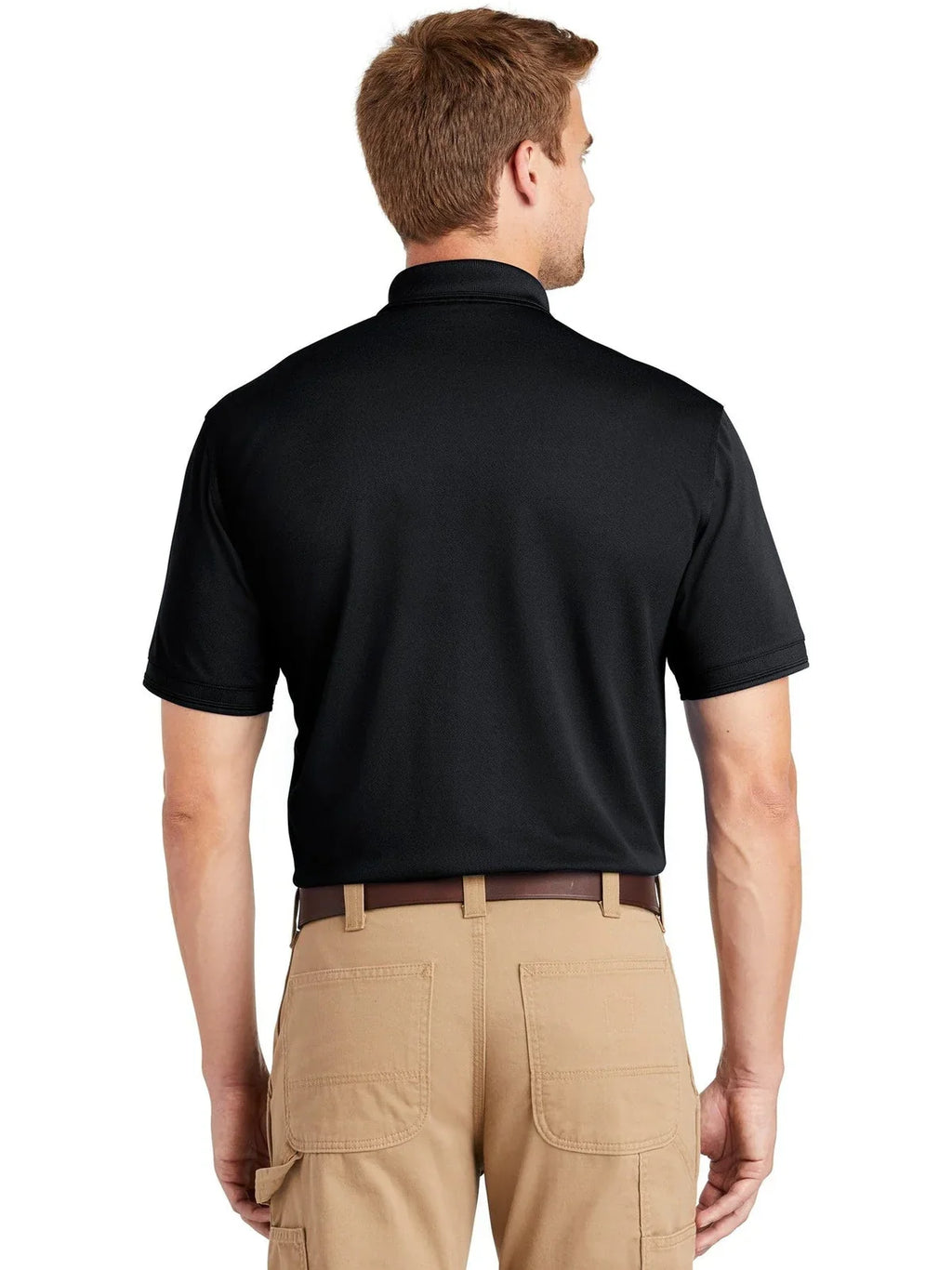 CornerStone Industrial Snag-Proof Pique Polo with custom logo embroidery