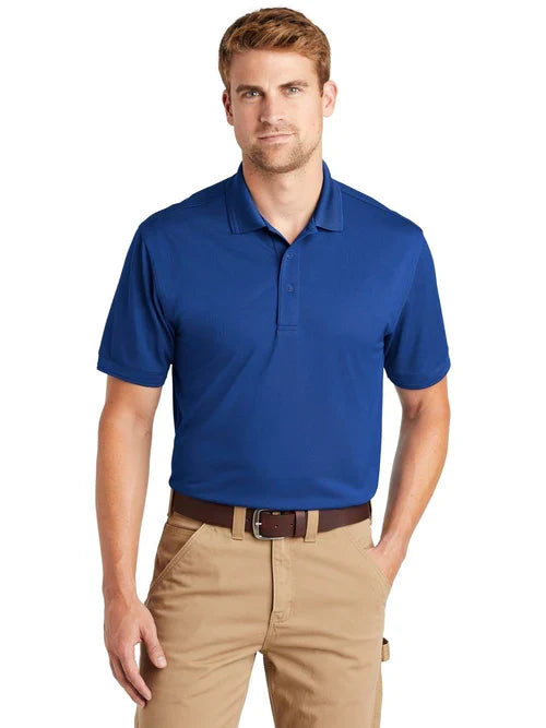CornerStone Industrial Snag-Proof Pique Polo with custom logo embroidery