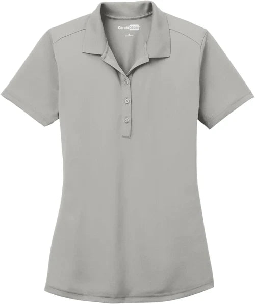 CornerStone Ladies Select Lightweight Snag-Proof Polo with custom logo embroidery