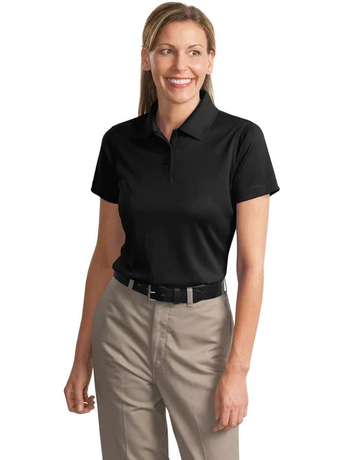 CornerStone Ladies Select Snag-Proof Polo with custom logo embroidery