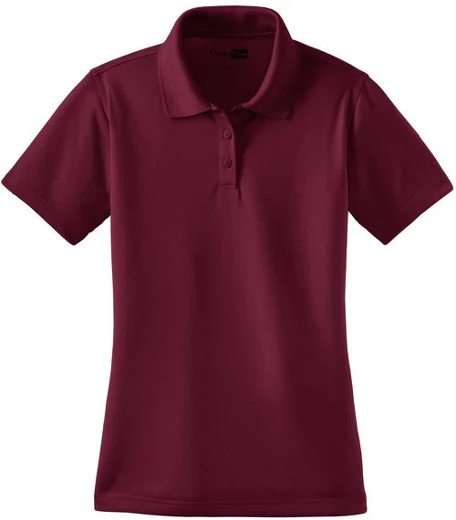 CornerStone Ladies Select Snag-Proof Polo with custom logo embroidery