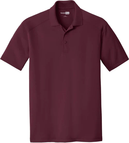 CornerStone Select Lightweight Snag-Proof Polo with custom logo embroidery