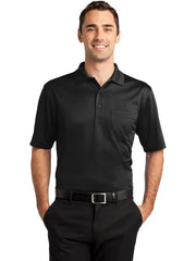 CornerStone Select Snag-Proof Pocket Polo with custom logo embroidery