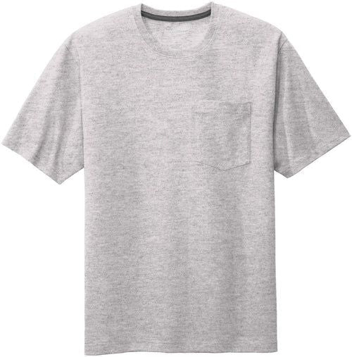 CornerStone Workwear Pocket Tee with custom logo embroidery