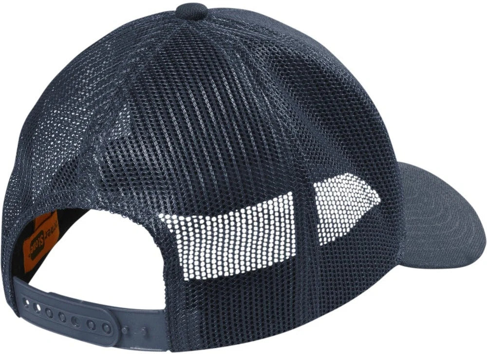 CornerStone Canvas Mesh Back Cap with custom logo embroidery