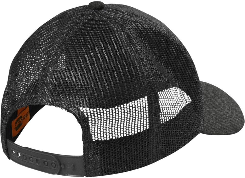 CornerStone Canvas Mesh Back Cap with custom logo embroidery
