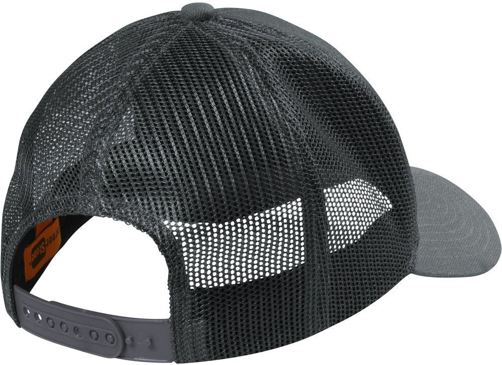 CornerStone Canvas Mesh Back Cap with custom logo embroidery