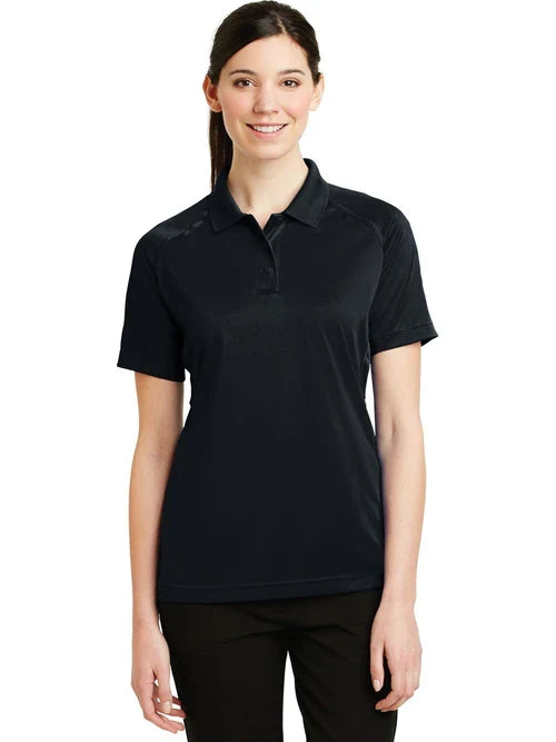 CornerStone Ladies Select Snag-Proof Tactical Polo with custom logo embroidery