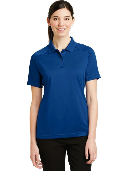 CornerStone Ladies Select Snag-Proof Tactical Polo with custom logo embroidery