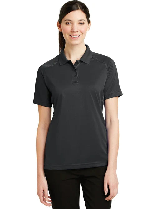 CornerStone Ladies Select Snag-Proof Tactical Polo with custom logo embroidery