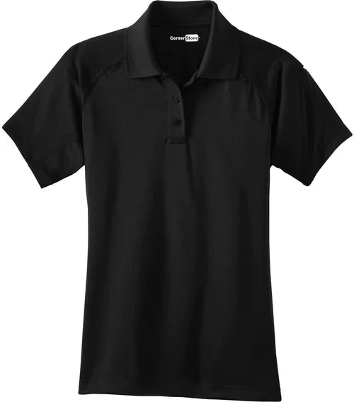 CornerStone Ladies Select Snag-Proof Tactical Polo with custom logo embroidery