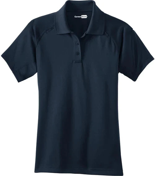CornerStone Ladies Select Snag-Proof Tactical Polo with custom logo embroidery