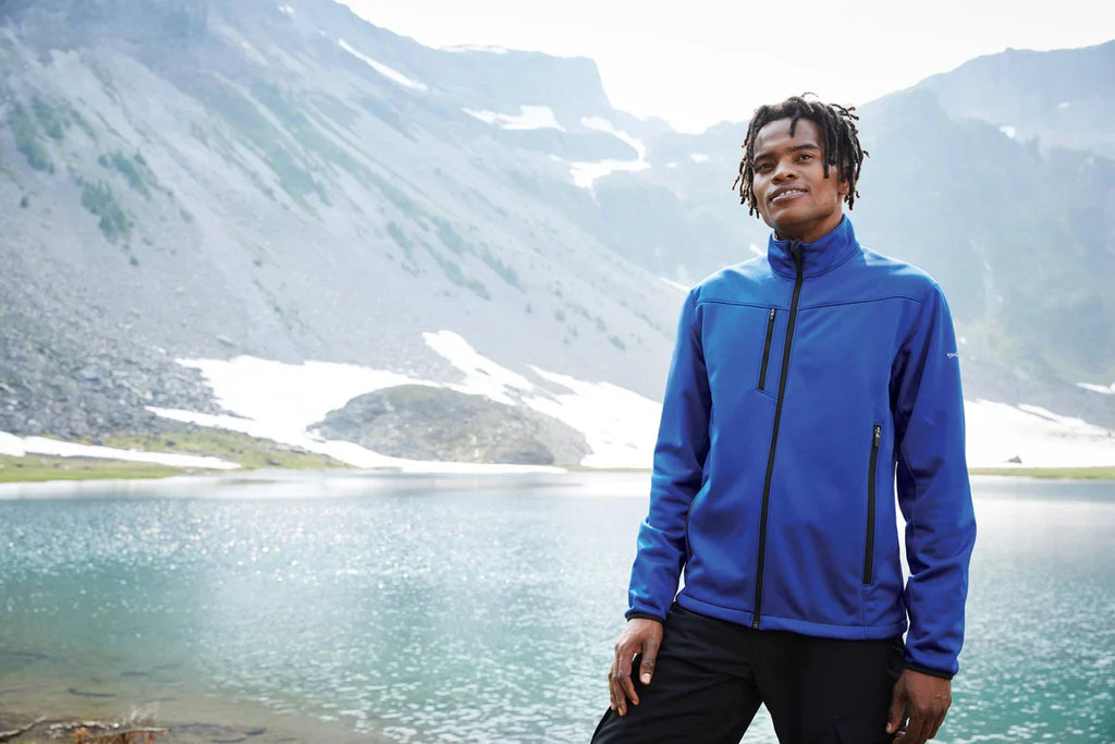 Eddie Bauer Weather-Resist Soft Shell Jacket with custom logo embroidery