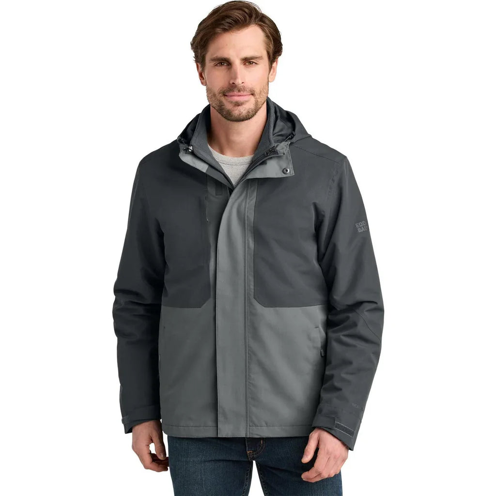 Eddie Bauer WeatherEdge Ridge 3-in-1 Jacket with custom logo embroidery