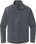 Eddie Bauer 1/2-Zip Microfleece Jacket with custom logo embroidery