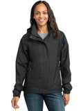 Eddie Bauer Ladies Rain Jacket with custom logo embroidery