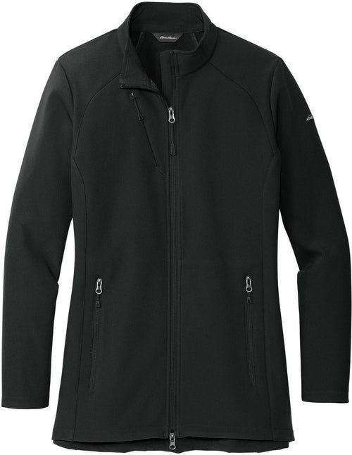 Eddie Bauer Women's Stretch Soft Shell Jacket with custom logo embroidery