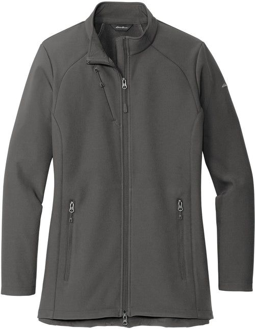 Eddie Bauer Women's Stretch Soft Shell Jacket with custom logo embroidery