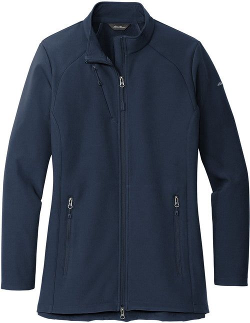 Eddie Bauer Women's Stretch Soft Shell Jacket with custom logo embroidery