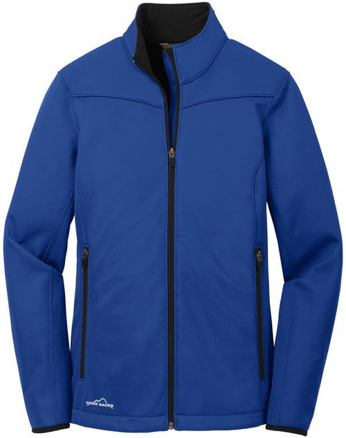 Eddie Bauer Women's Weather-Resist Soft Shell Jacket with custom logo embroidery