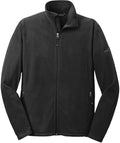 Eddie Bauer Full-Zip Microfleece Jacket with custom logo embroidery