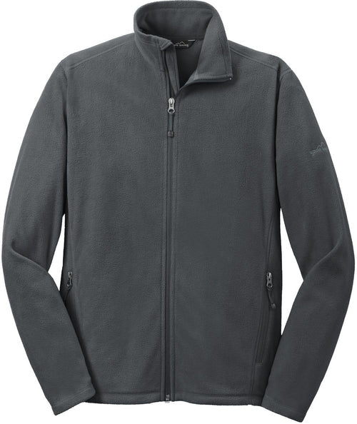 Eddie Bauer Full-Zip Microfleece Jacket with custom logo embroidery