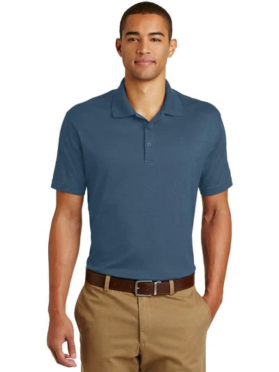 Eddie Bauer Performance Polo with custom logo embroidery