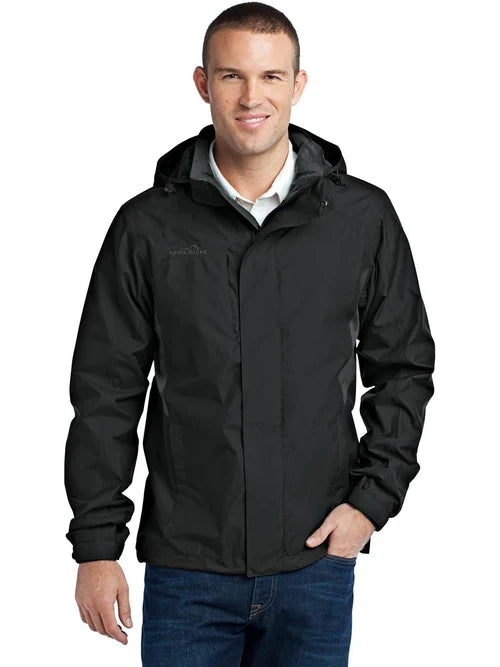 Eddie Bauer Rain Jacket with custom logo embroidery