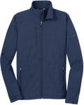 Eddie Bauer Shaded Crosshatch Soft Shell Jacket with custom logo embroidery