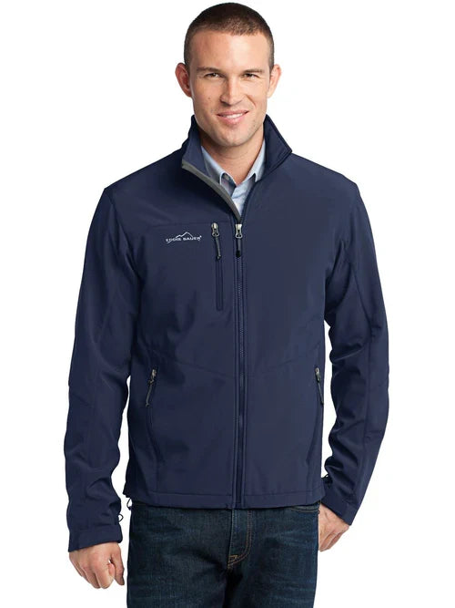 Eddie Bauer Soft Shell Jacket with custom logo embroidery