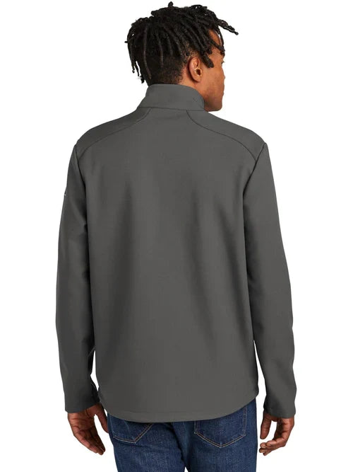 Eddie Bauer Stretch Soft Shell Jacket with custom logo embroidery