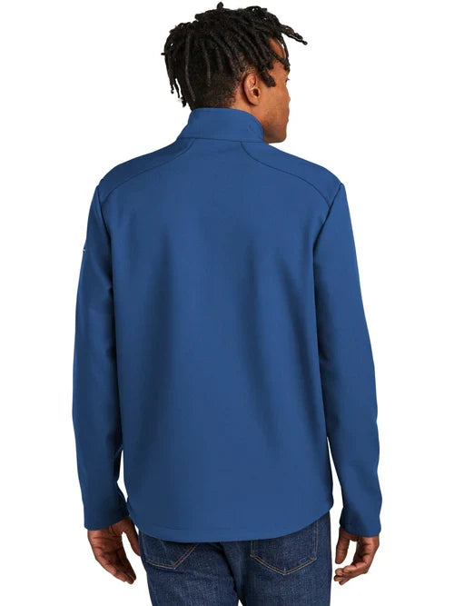 Eddie Bauer Stretch Soft Shell Jacket with custom logo embroidery