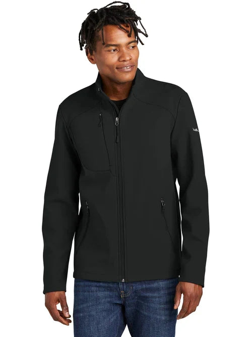 Eddie Bauer Stretch Soft Shell Jacket with custom logo embroidery