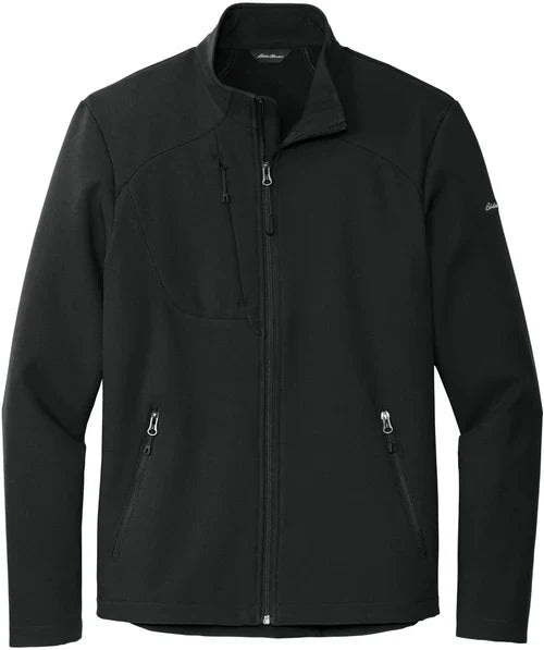 Eddie Bauer Stretch Soft Shell Jacket with custom logo embroidery