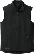 Eddie Bauer Stretch Soft Shell Vest with custom logo embroidery