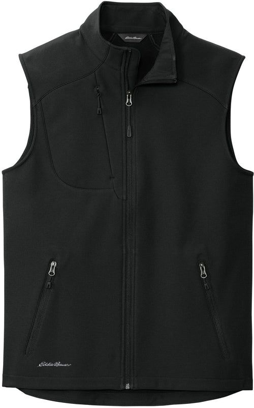 Eddie Bauer Stretch Soft Shell Vest with custom logo embroidery