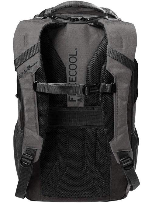 Eddie Bauer Tour Backpack with custom logo embroidery