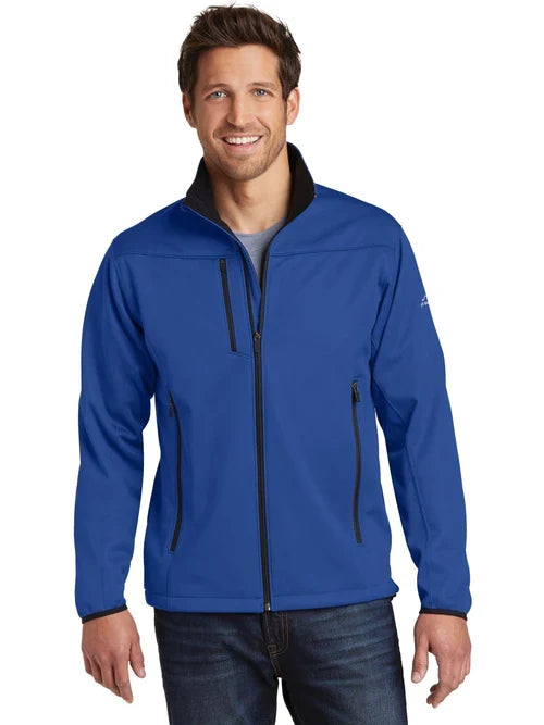 Eddie Bauer Weather-Resist Soft Shell Jacket with custom logo embroidery