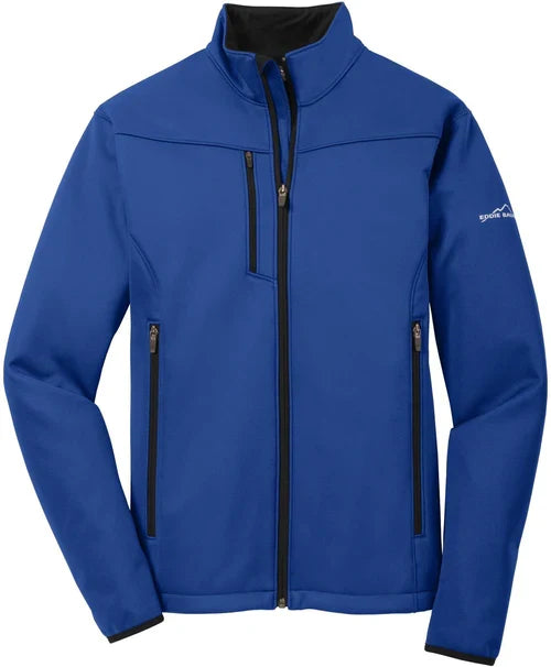 Eddie Bauer Weather-Resist Soft Shell Jacket with custom logo embroidery