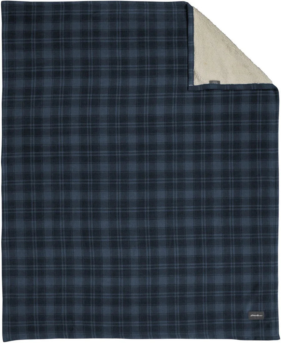 Eddie Bauer Woodland Blanket with custom logo embroidery