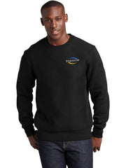 Sport-Tek Super Heavyweight Crewneck Sweatshirt with custom logo embroidery