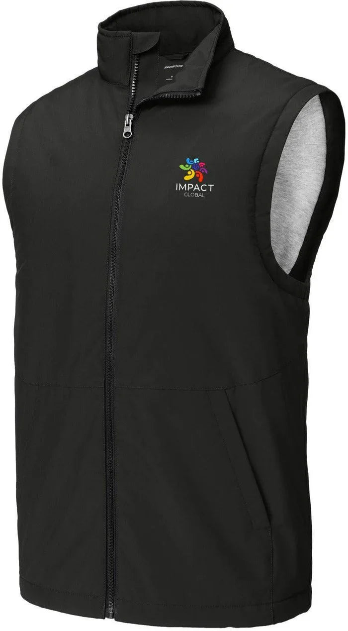 Sport-Tek Insulated Vest with custom logo embroidery