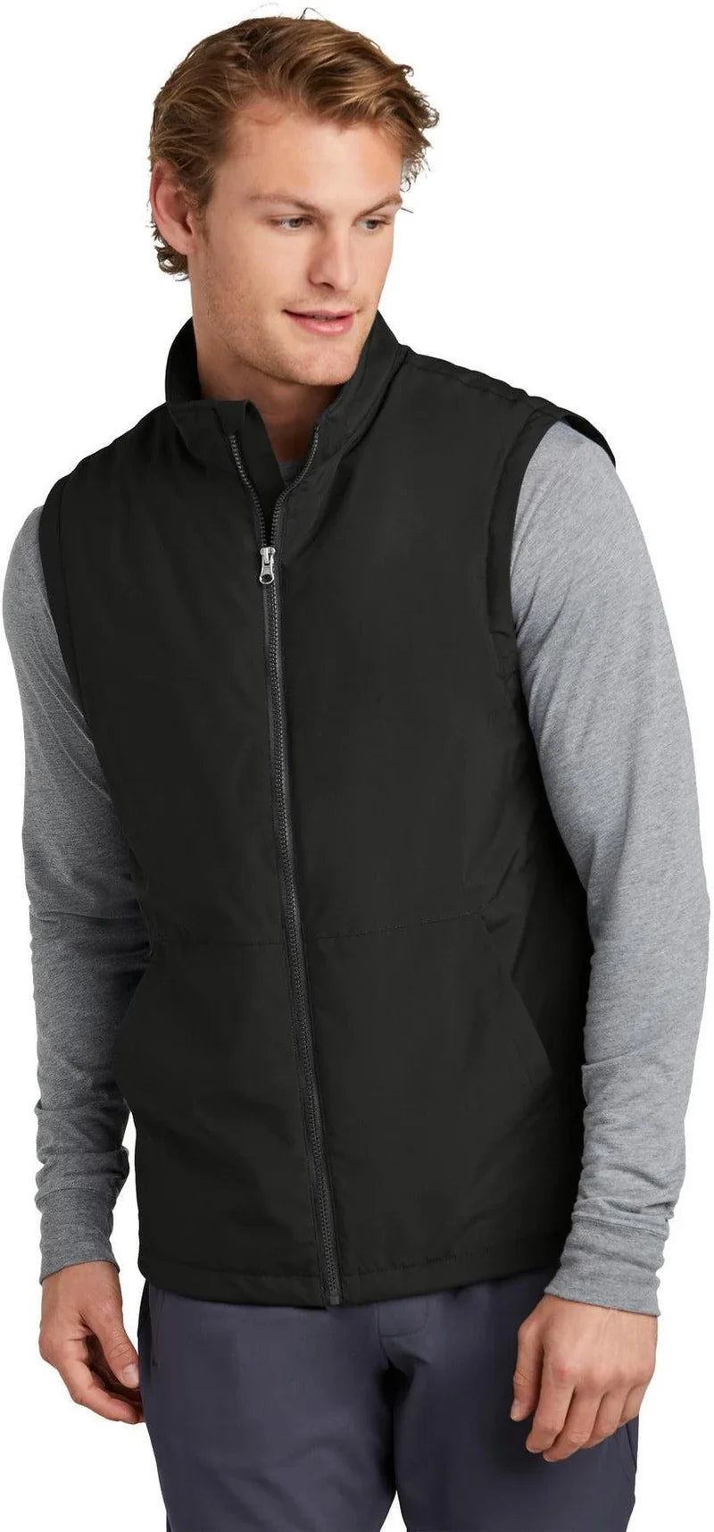Sport-Tek Insulated Vest with custom logo embroidery
