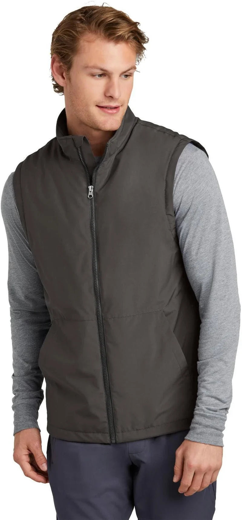 Sport-Tek Insulated Vest with custom logo embroidery